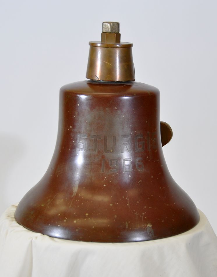 ship's bell from the Sturgis